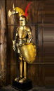 中世ヨーロッパ 騎士道 人気インテリア中世風甲冑鎧100%ハンドメイド等身【中世騎士】西洋甲冑人形映画写真撮影置物★高さ223cm(3)