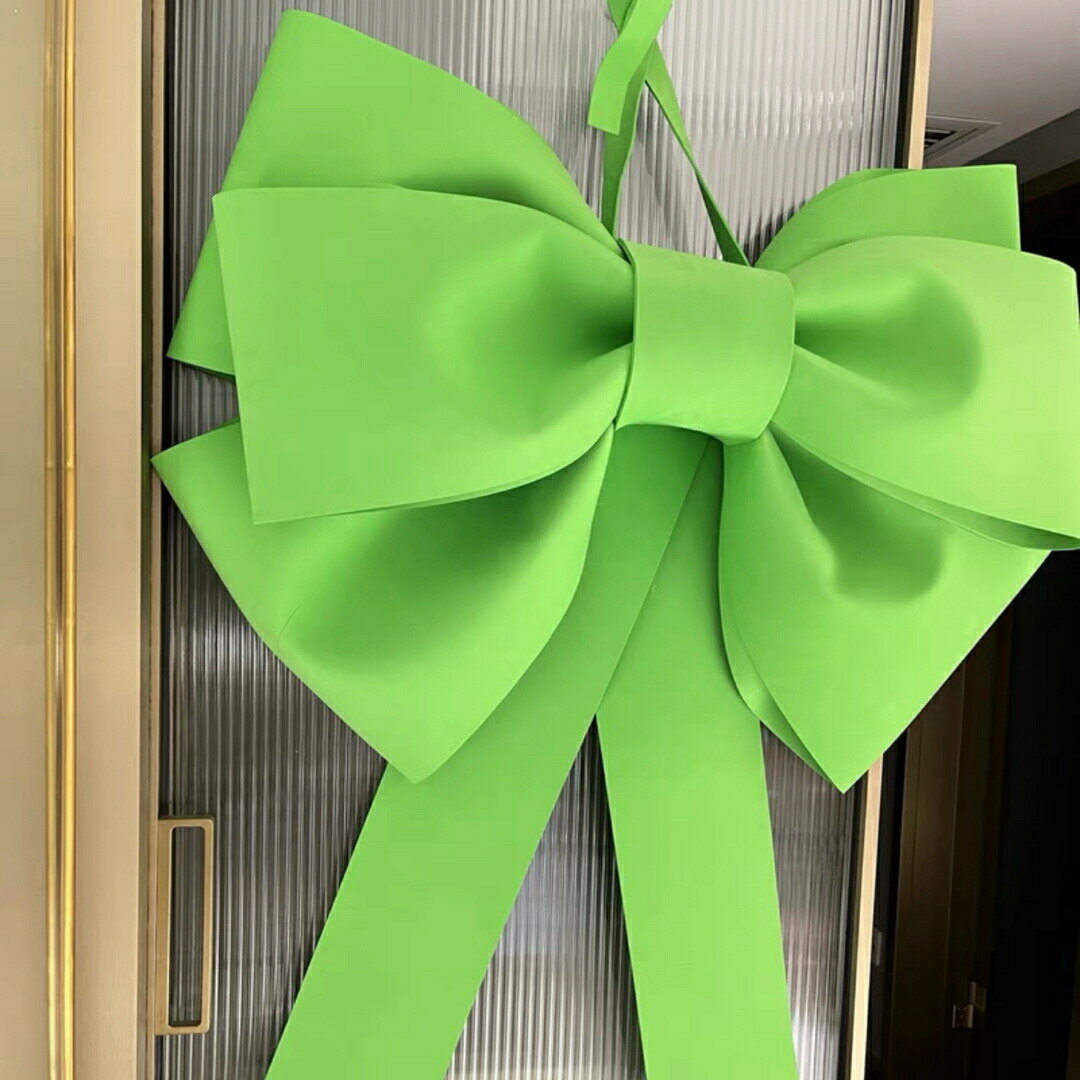 幅75 ビッグリボン 大型リボン立体型リボン 納車式クリスマス飾り 結婚式 装飾