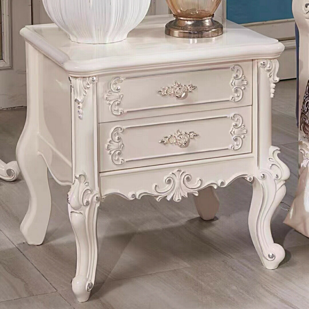 高級ベッドサイド用テーブル サイドテーブル 収納キャビネット 引き出しチェスト