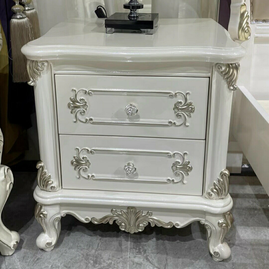 高級ベッドサイド用テーブル サイドテーブル 収納キャビネット 引き出しチェスト