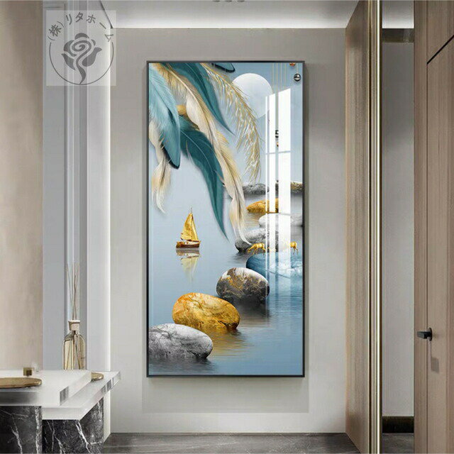 大型美術品装飾画 廊下壁画 玄関飾り 装飾画 高級壁画 壁飾り 壁掛け 大型壁画