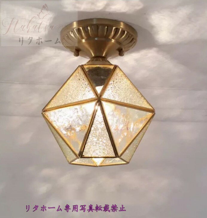 ステンドグラス ペンダントライト 豪華天井照明ステンドグラスランプ ガラス工芸品 電源直結タイプ