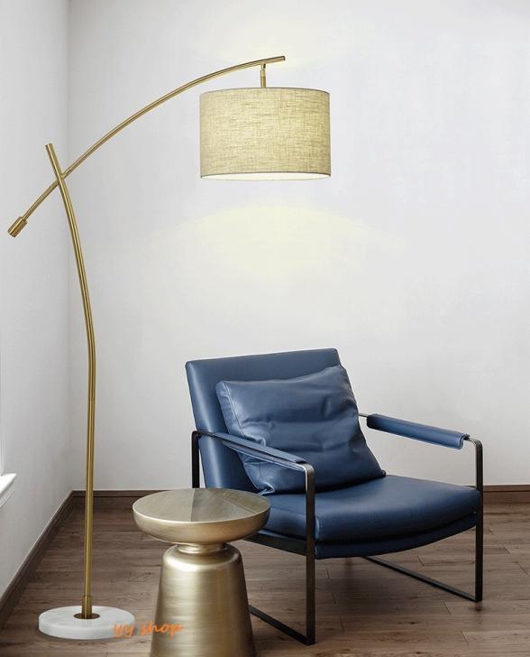 0820FL66-1人造大理石高級フロアスタンド スタンドライト フロアライト 照明器具 間接照明