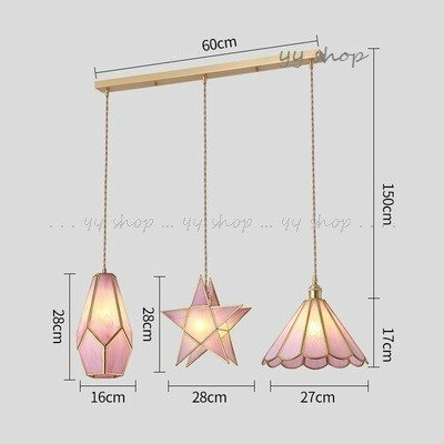 楽天SSG SHOP1020AL30-5-1銅.ペンダントライト．洋風照明　シャンデリア 北欧デザイ シーリングライト不可.レストラン.玄関 階段 廊下 天井照明 3灯 電源直結タイプ