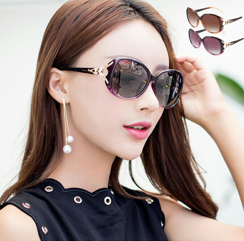 サングラス レディース 偏光レンズ UV400 偏光サングラス UVカット 偏光 おしゃれ 運転用 スポーツ用 大きめ ドライブ 紫外線カット＼送料無料／のサムネイル