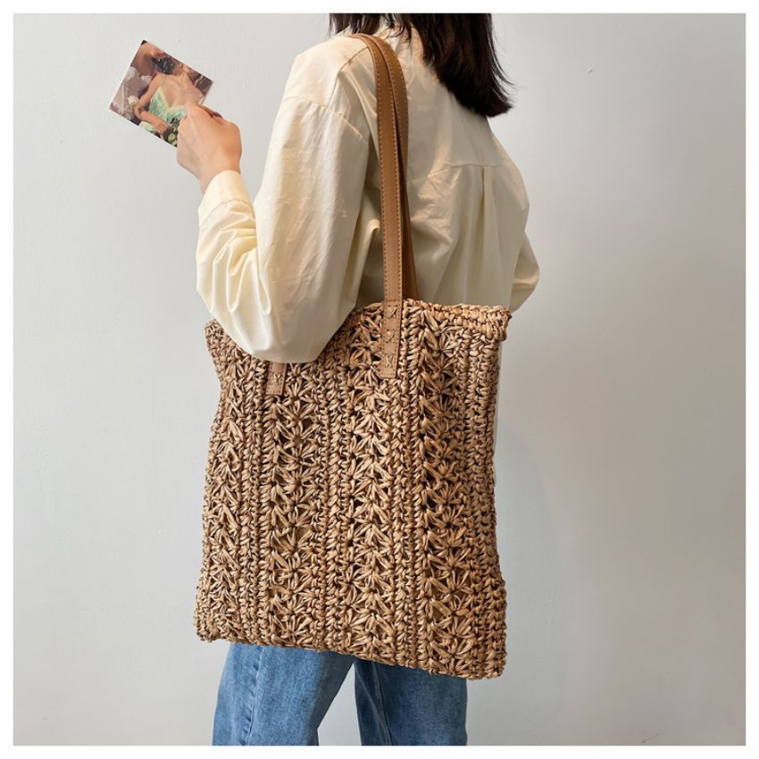 エコバック トートバッグ レディース サイズ 大きめ 大人 おしゃれ かごバッグ ショルダーバッグ 大容..