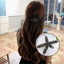 ヘアクリップ パール ヘアピン おしゃれ 女の子 髪飾り ガールズ 髪留め ダッククリップ 一字型ピン ヘアアクセサリー レディース 女の子 パーティ 入学式 ...
