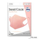 ユニ・チャーム 超快適 マスク SMART COLOR ふつう ピンク 7枚【ドラッグストア】【追跡可能メール便対応4個まで】【ゆうパケット対応】