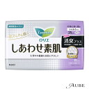 花王 ロリエ しあわせ素肌 消臭プラス 特に多い昼用25cm 羽つき 15個【ドラッグストア】【宅急便対応】