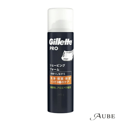 P&G ジレット Gillette PRO シェービングフォーム 245g【ドラッグストア】【宅急便対応】 P&G ジレット Gillette PRO シェービングフォーム 245g【ドラッグストア】【宅急便対応】