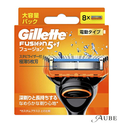 P&G ジレット Gillette フュージョン 電動タイプ 替刃 8個入【ドラッグストア】【追跡可能メール便対応10個まで】【宅急便コンパクト対応】