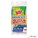 スリーエム 3M スコッチブライト ハイブリッド抗菌グリーン 2個入【ドラッグストア】【宅急便コンパクト対応】