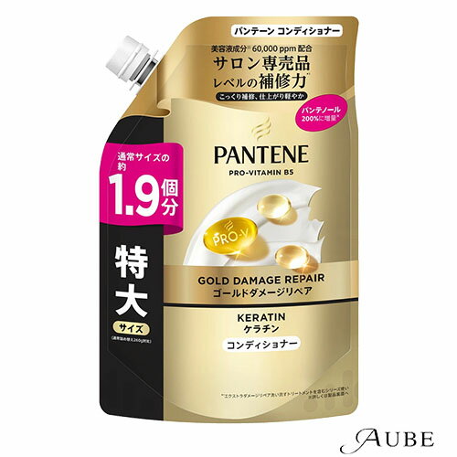 P＆G パンテーン ゴールドダメージリペア コンディショナー つめかえ用 特大 500g【ドラッグストア】【宅急便対応】