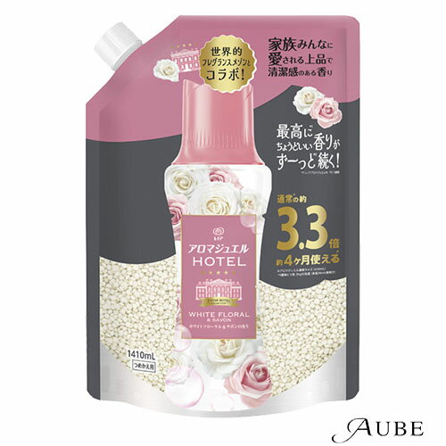 P＆G レノア アロマジュエル ホワイトフローラル＆サボンの香り つめかえ用 超特大 1410ml【ドラッグス..
