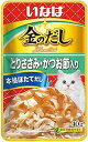 いなば 金のだし とりささみかつお節入り 40g 賞味期限:2026年7月