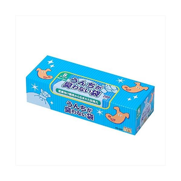 クリロン化成 うんちが臭わない袋BOS ペット用 Sサイズ 200枚 犬 いぬ イヌ