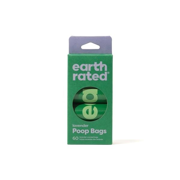 earth rated ペット用エチケット袋 60枚入 ラベンダー