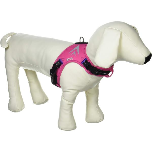 ペティオ ベーシックプラス ホールドハーネス ウェーブ ピンク 小型犬用 Sサイズ