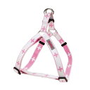 ペティオ ベーシックプラス シンプルクロスハーネス 25 ピンク 大型犬用