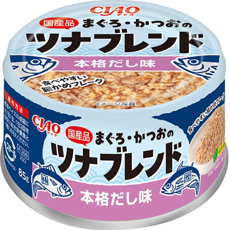 Rakuten - いなば CIAO まぐろ・かつおのツナブレンド 本格だし味 85g