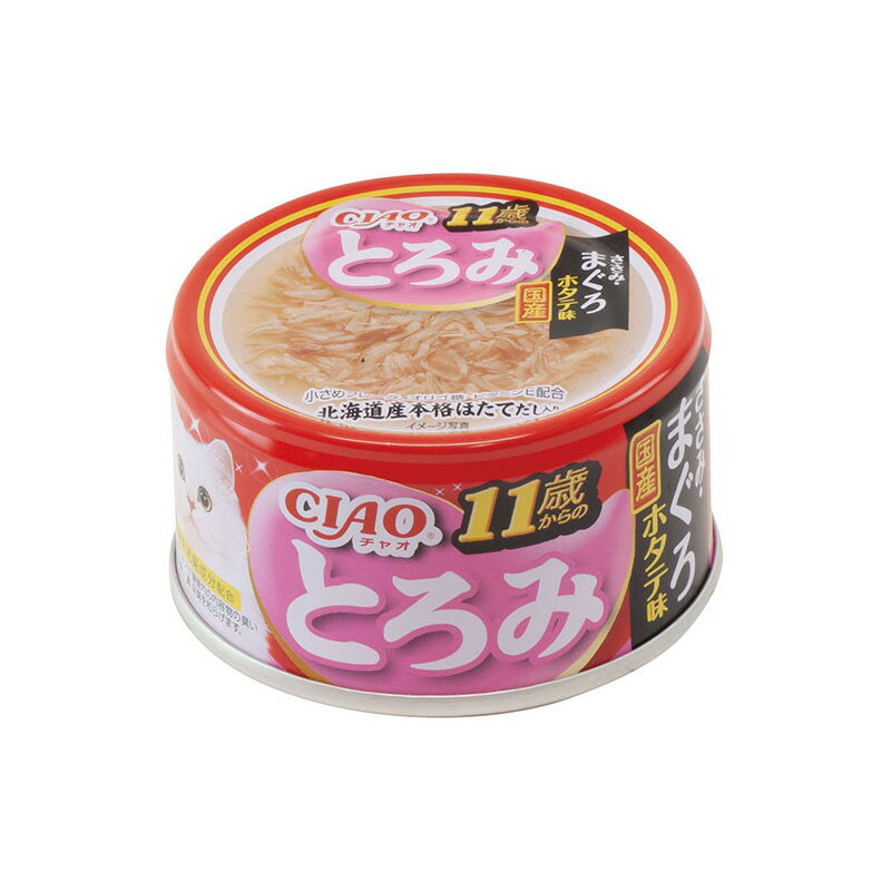 Rakuten - いなば CIAO とろみ 11歳からのささみ・まぐろ ホタテ味 80g