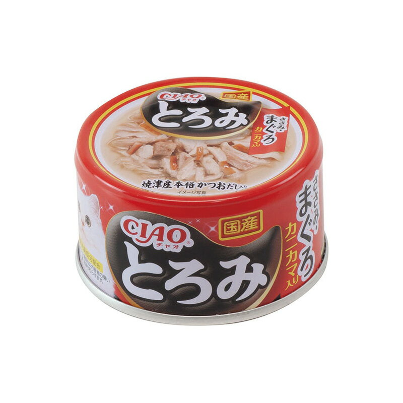Rakuten - いなば CIAO とろみ ささみ・まぐろ カニカマ入り 80g