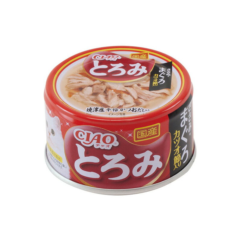 Rakuten - いなば CIAO とろみ ささみ・まぐろ カツオ節入り 80g