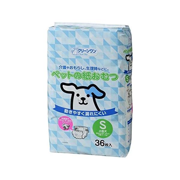 クリーンワン ペットの紙おむつ S 36枚
