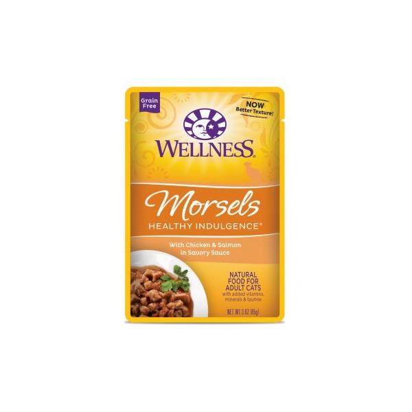 Other Wet Food - ウェルネス ヘルシーインダルジェンス 香るとろみスープ仕立て チキン&サーモン 85g 猫 ねこ ネコ キャットフード フード