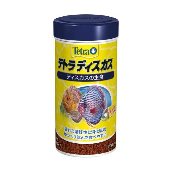 ★寄付についての詳細ページはこちら★賞味期限：2024年7月 ディスカスの主食 ディスカス用に開発された顆粒タイプの沈下性フードです。 緩やかに沈むフードを好んで食べるディスカスに最適です。 優れた栄養バランス 天然の色揚げ効果 嗜好性が高く食べ残しが減り、水槽の水を汚しません 消化吸収がよく、フンが減少するため、水質を長時間維持できます。賞味期限：2024年7月 ディスカスの主食 ディスカス用に開発された顆粒タイプの沈下性フードです。 緩やかに沈むフードを好んで食べるディスカスに最適です。 優れた栄養バランス 天然の色揚げ効果 嗜好性が高く食べ残しが減り、水槽の水を汚しません 消化吸収がよく、フンが減少するため、水質を長時間維持できます。