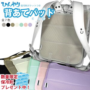 洗える ランドセル背あてパッド 猛暑対策 背中 背あてパッド 背中メッシュパッド ランドセル用 キッズ 男の子 女の子 ツバメランドセル 背あて 背中 背なか キューブ型 学習院型 通学応援 汗対策 保冷剤