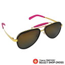 GAGA MILANO ガガミラノ サングラス アイウェア ファッション ピンク/ブラウンレンズ/ゴールドミラー LU54TCGO FXF FUXIAL FL 【A対応商品】(4)