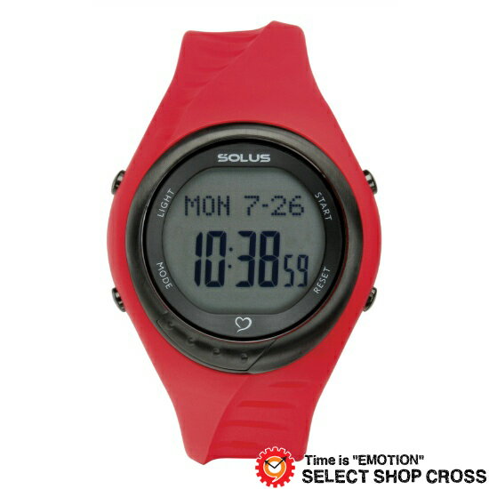 楽天時計＆雑貨セレクトショップクロスソーラス SOLUS 腕時計 ブランド 心拍計測機能付き メンズ レディース ユニセックス Team Sports 300 01-300-04