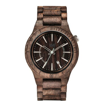 【ペアウォッチ】 WEWOOD ウィーウッド 正規品 腕時計ナチュラルウッド ハンドメイドデイトプリントフラワー×ベージュアサントチョコラフwewood-9818035wewood-9818086