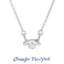 クロスフォー Crossfor ニューヨーク レディース ネックレス Twinkle stud1 NYP-503 ダンシングストーン