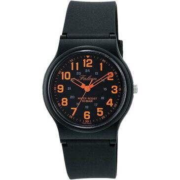 Q&Q シチズン キューアンドキュー 腕時計 ブランド アナログ メンズ レディース ユニセックス ファルコン vp46-858 ブラック×オレンジ ゆうパケット対応