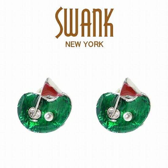 スワンク SWANK ゴルフグリーンのカフス C0113