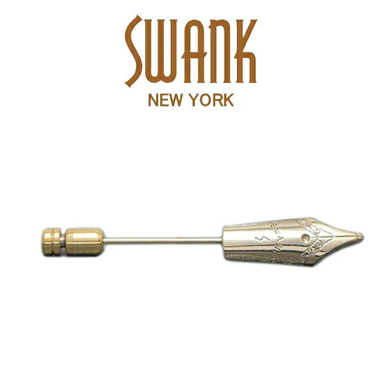 スワンク SWANK ペン先のラペルピンC（GO） LP0036