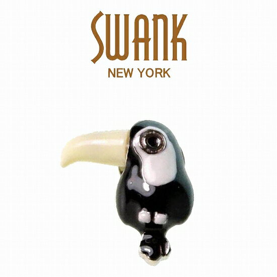 スワンク SWANK オオハシのピンズ（ホワイト） 2018年発売予定 P0201