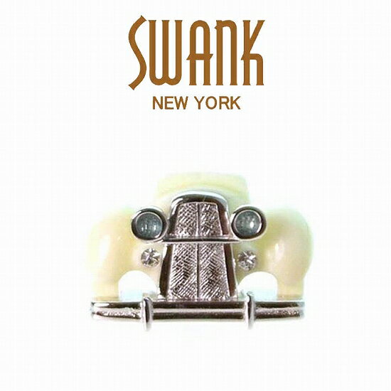 スワンク SWANK クラシックカーのピンズ（ホワイト） 2018年発売予定 P0207