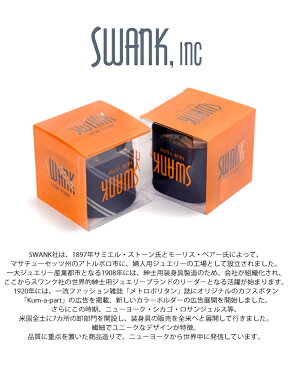 【国内代理店正規商品】 スワンク SWANK タイドメ&ネクタイセット 選べる6種類 シルク100% ネイビー (万年筆 飛行機 釣り ギター 野球 ゴルフ)