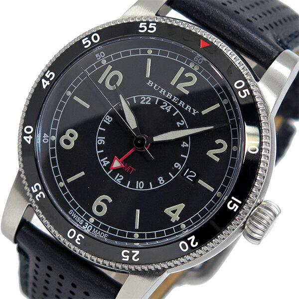 バーバリー BURBERRY ユティリタリアン クオーツ メンズ 腕時計 BU7854 ブラック
