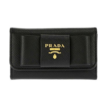 プラダ PRADA 1PG222 S/FIOCCO/NER キーケース カバン レディース