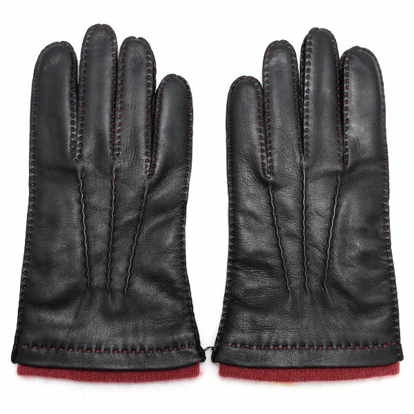 デンツ DENTS 高級手袋 グローブ 革 防寒 メンズ ブラック Sサイズ #7 1/2 5-1541