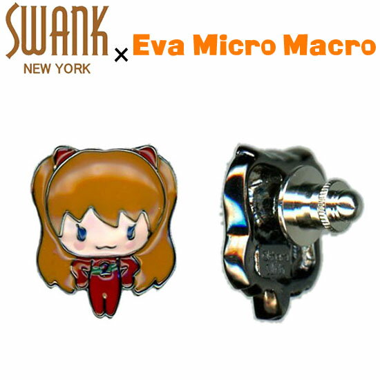 スワンク SWANK x エヴァンゲリオン EVANGELION ヱヴァンゲリヲン EVA MICRO MACRO ミクロマクロ アスカ ピンズ EVA-2018-PINS10 エヴァ サンリオ