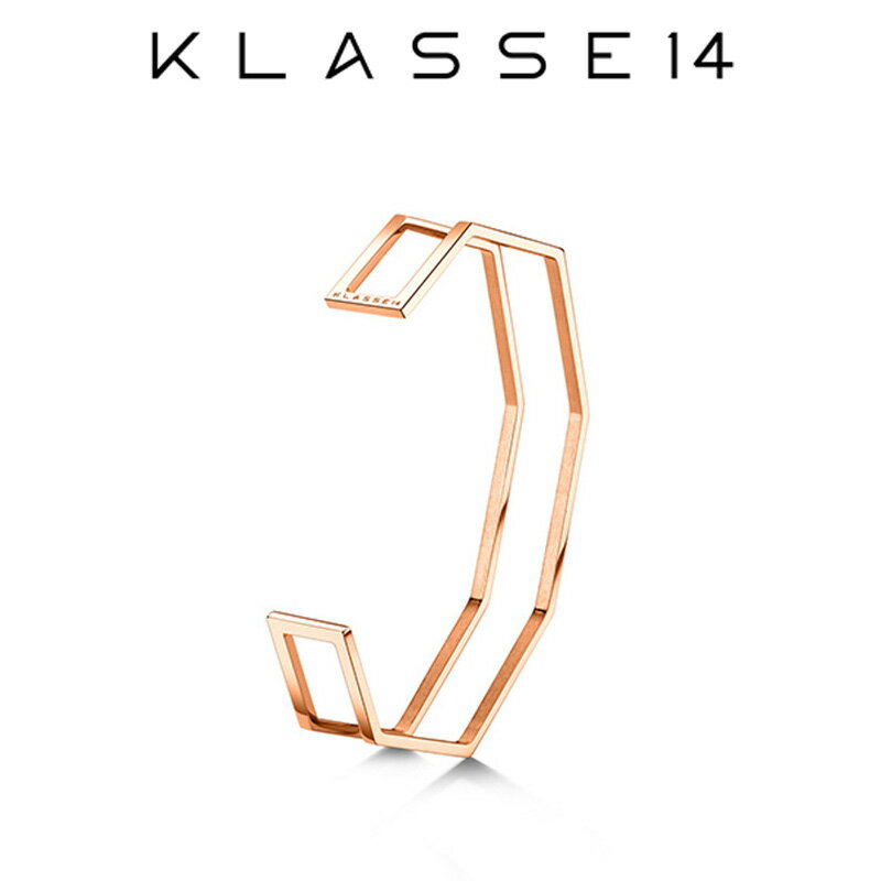 【国内代理店正規商品】 クラスフォーティーン KLASSE14 OKTO Double IL Bracciale Rose Gold L ブレスレット ローズゴールド OB18RG002L レディース アクセサリー プレゼント 女性 クラス14 クラッセ14 class14