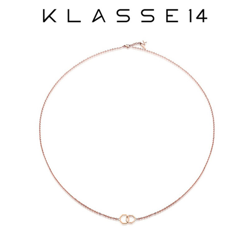 【国内代理店正規商品】 クラスフォーティーン KLASSE14 OKTO Twin Pendant Rose Gold ネックレス ペンダント ローズゴールド OP18RG001M レディース アクセサリー プレゼント 女性 クラス14 クラッセ14 class14