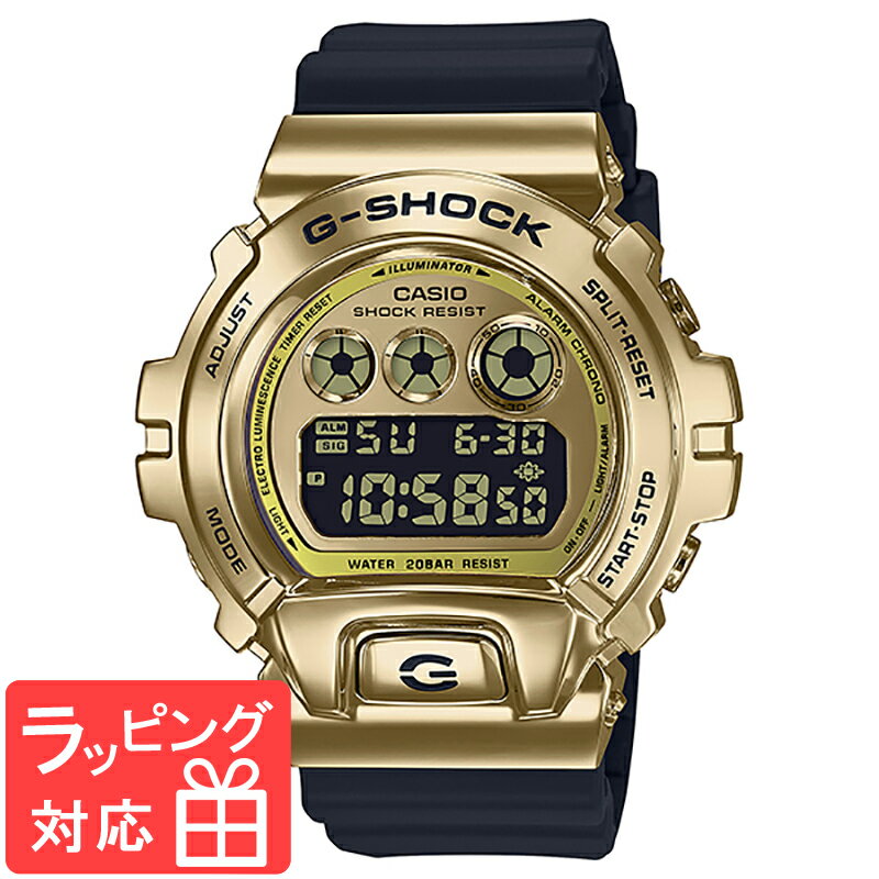 カシオ CASIO G-SHOCK Gショック 6900 SERIES ブラック ゴールド 黒 金 メンズ 腕時計 時計 GM-6900G-9DR GM-6900G-9 海外モデル