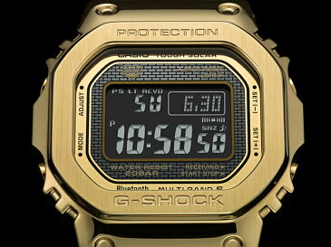 【名入れ・ラッピング対応可】 【3年保証】 カシオ CASIO G-SHOCK Gショック ORIGIN 電波 ソーラー ゴールド メンズ 腕時計 時計 GMW-B5000GD-9DR GMW-B5000GD-9 海外モデル 【あす楽】