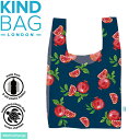 カインドバッグ KINDBAG エコバッグ トートバッグ 折りたたみ コンパクト おしゃれ メンズ レディース 小さめ Pomegranate ザクロ 3891...
